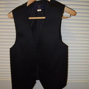 Black Tux Vest
